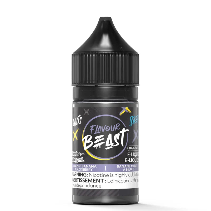 Flavour Beast Blazin Banana Blackberry Salt