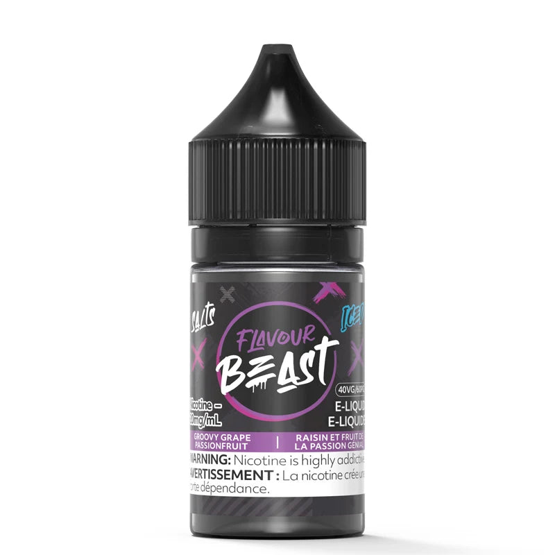 Flavour Beast Groovy Grape Passionfruit Salt