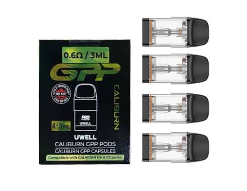 G3/G4/G5 GPP Caliburn Pods 3ml 4pk
